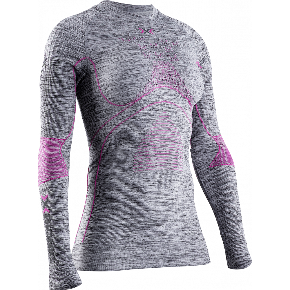 

Термофутболка X-Bionic Energy Accumulator 4.0 Melange Shirt Round Neck LG SL WMN розмір M колір G144