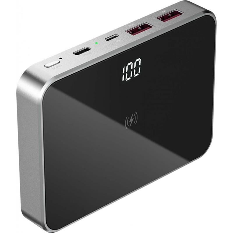 

Универсальная мобильная батарея Prestigio Graphene PD 10000mAh Black