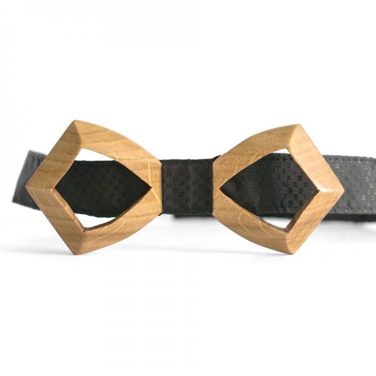 

Галстук Бабочка деревянный Gofin wood 12х5 см Деревяный