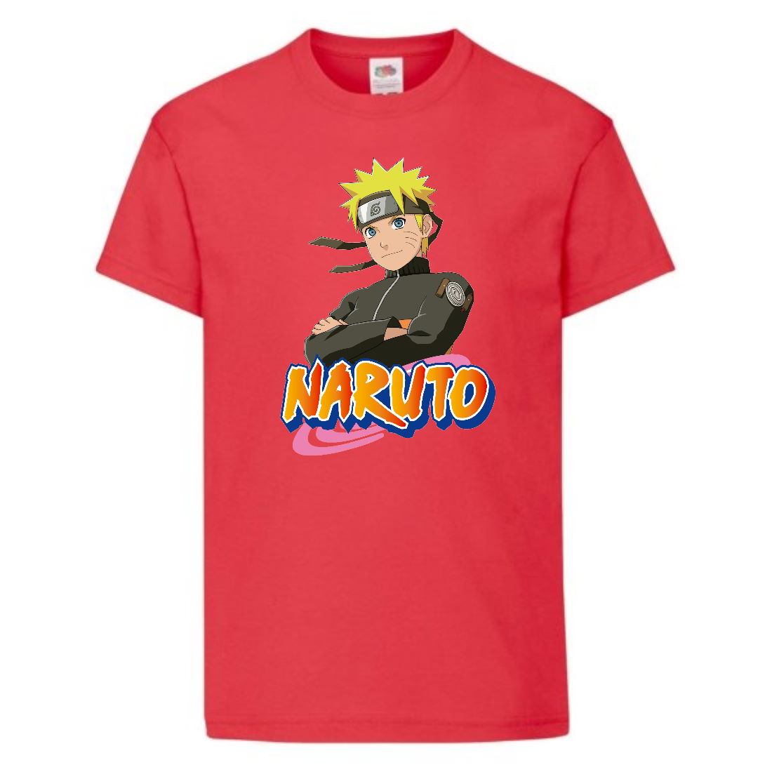 

Футболка детская Наруто 035 (Naruto) красная (NAR rd 035) 116 см