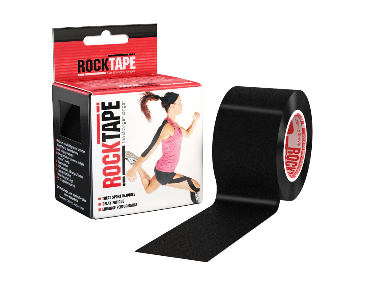 

Кинезио тейп RockTape Classic (5см х 5м) - черный