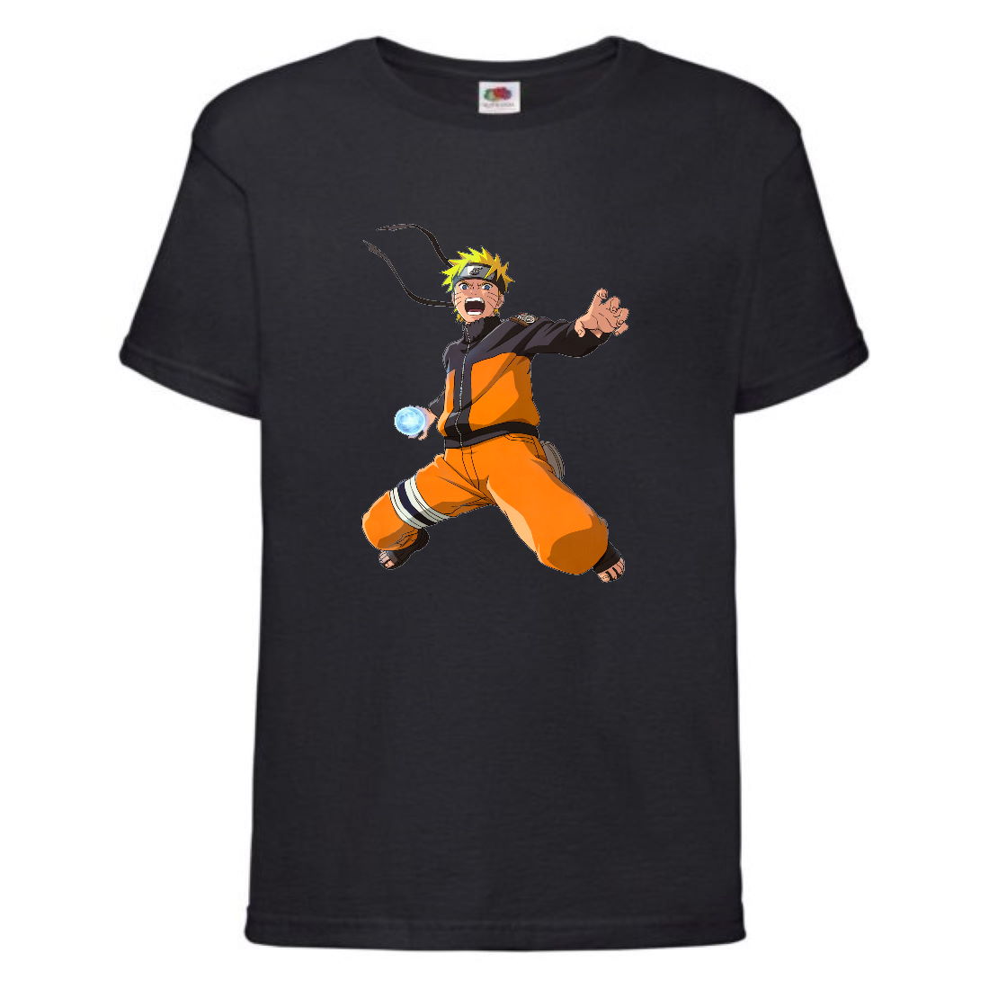

Футболка детская Наруто 019 (Naruto) черная (NAR blc 019) 116 см