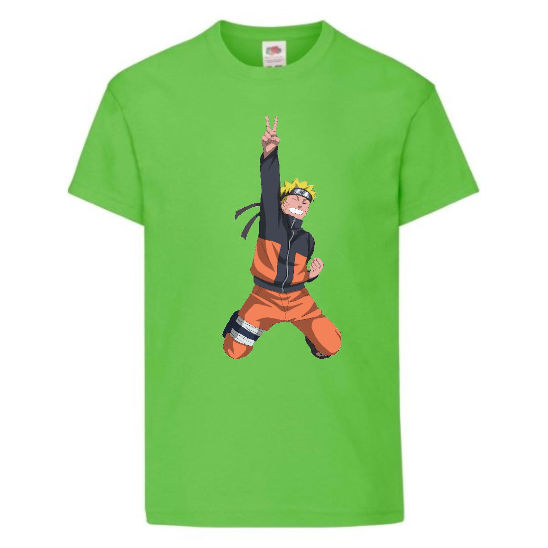 

Футболка детская Наруто 039 (Naruto) светлозеленая (NAR lgrn 039) 116 см