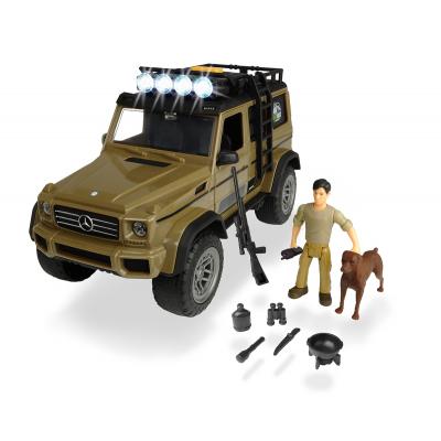

Игровой набор Dickie Toys Плейлайф. Охотник с внедорожником со н. и св. эффектами (3834002)