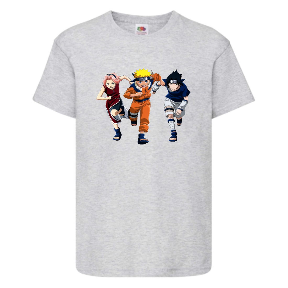 

Футболка детская Наруто 042 (Naruto) серая (NAR gry 042) 116 см