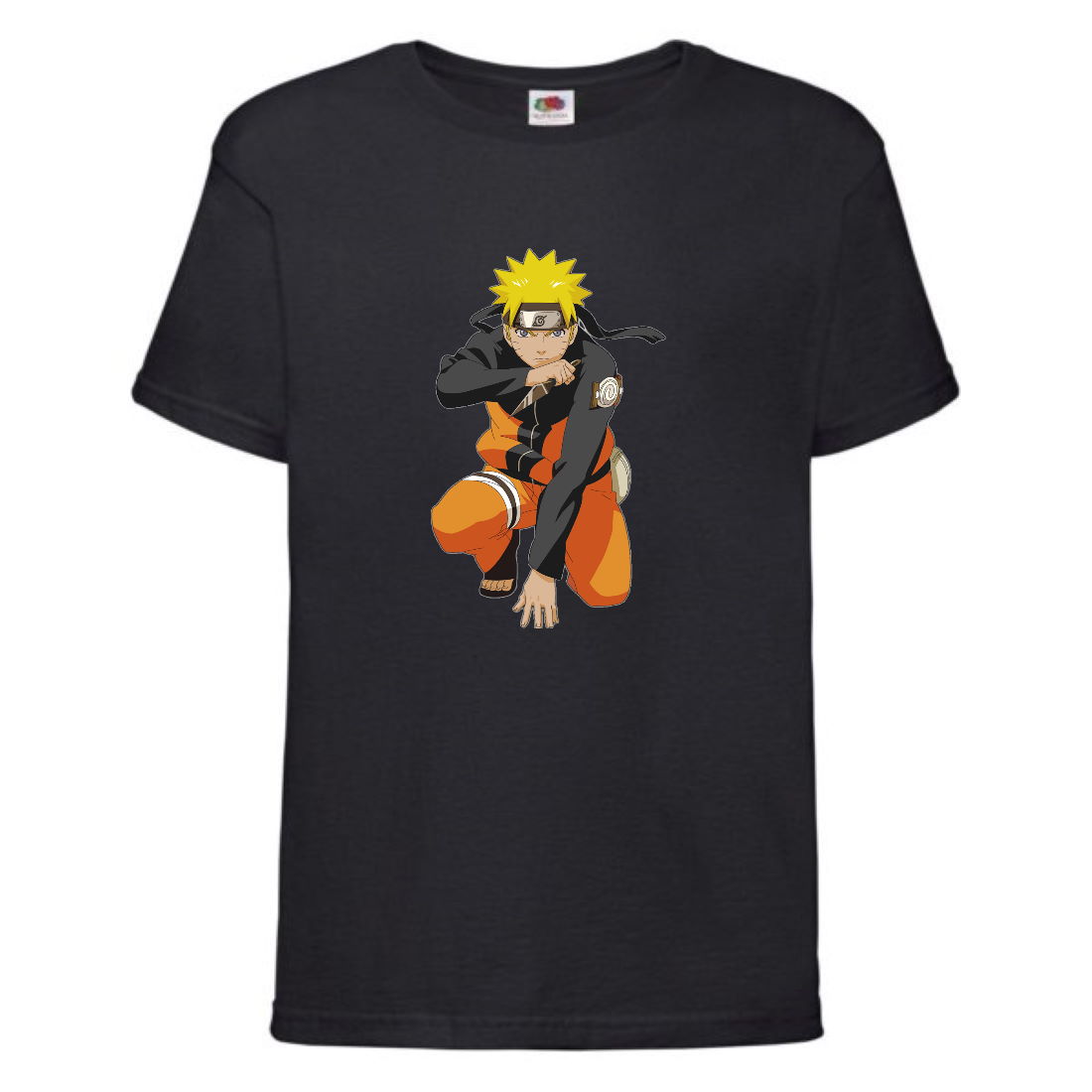 

Футболка детская Наруто 045 (Naruto) черная (NAR blc 045) 116 см