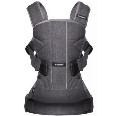 

Рюкзак-переноска Baby Bjorn Baby Carrier One Cotton Mix Denim grey (98094)