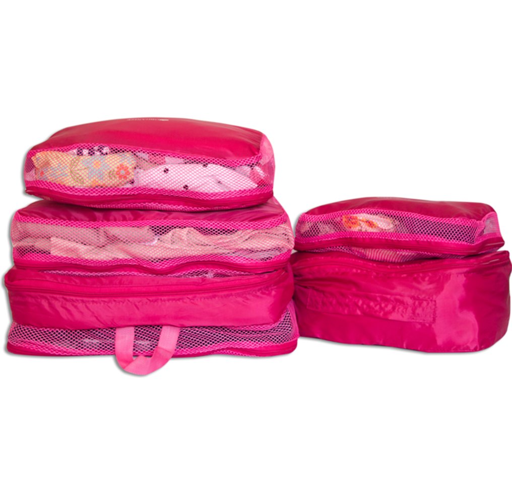 

Сумочки в чемодан 5 шт C002 ORGANIZE 37х30х14 см Розовый