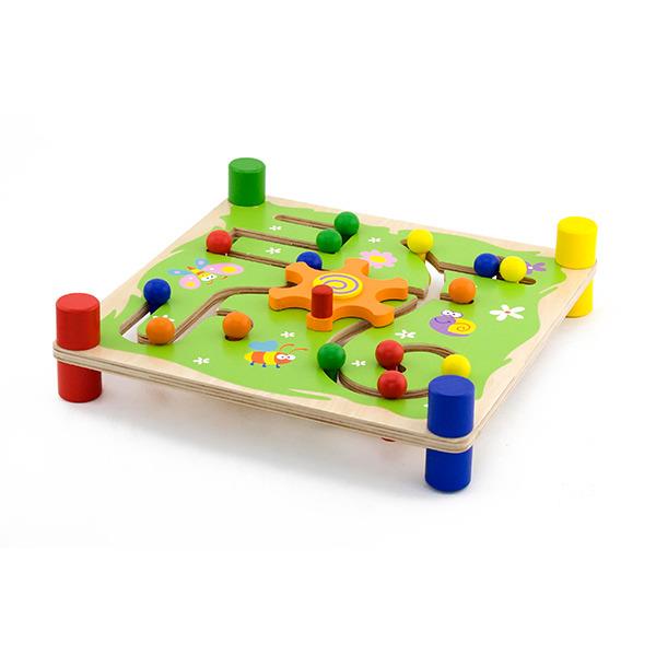 

Игрушка Лабиринт Viga Toys 30х30х7,5 см (igr0000571) Разноцветный