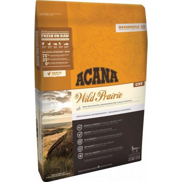 

Сухой корм для кошек всех пород ACANA Wild Prairie Cat 1,8 кг