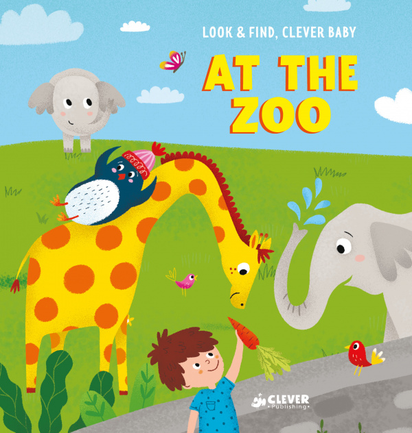 

Look and find, Clever baby: At The Zoo Клевер (kni0000715)