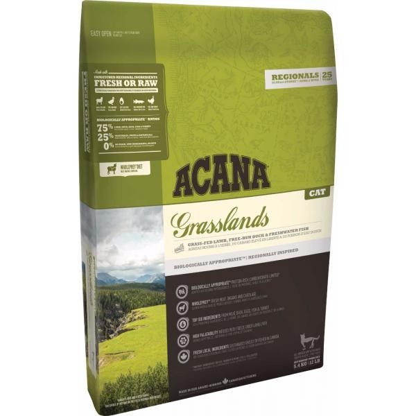 

Сухой корм для кошек всех пород ACANA Grasslands Cat 1,8 кг