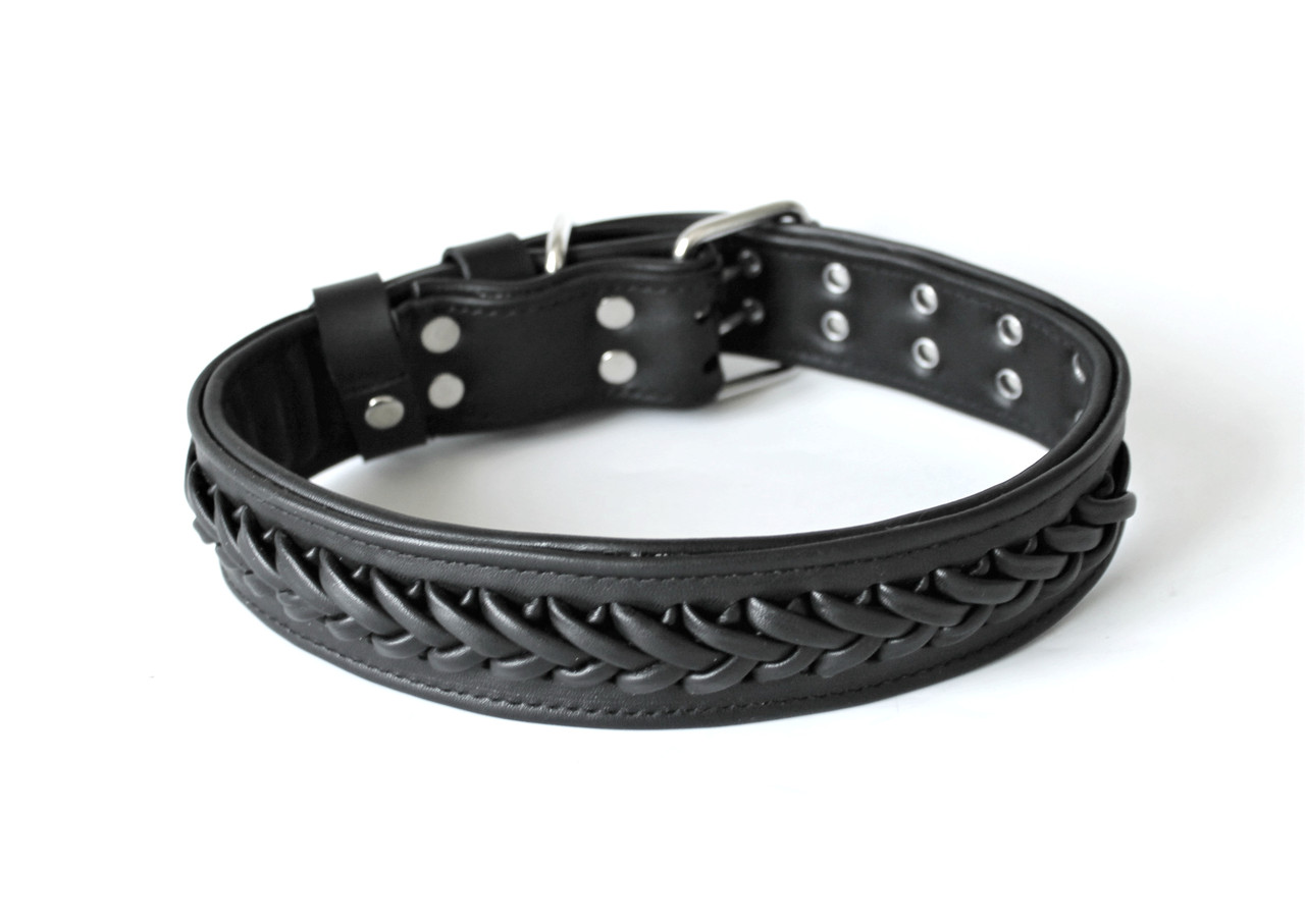 

Ошейник на собаку с плетением Lockdog S (zoo0000160) Черный