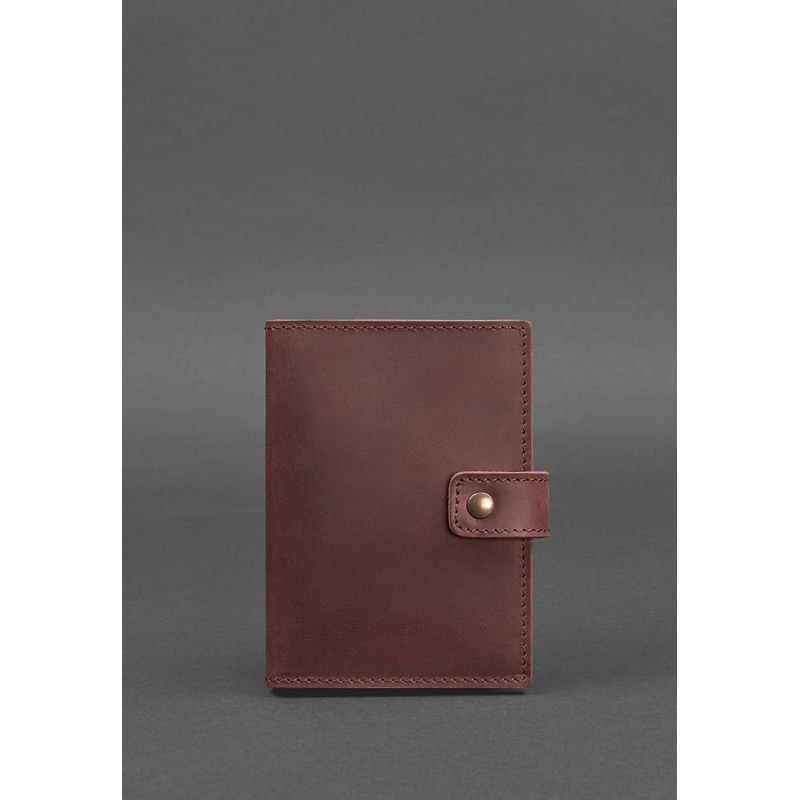 

Обложка для паспорта BlankNote 14x10 см (acs0004420) Бордовый