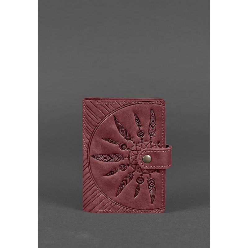 

Обложка для паспорта BlankNote 14x10 см (acs0004413) Бордовый