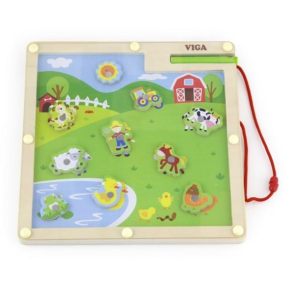 

Игра Ферма Viga Toys 22,5х22,5х1,7 см (det0001615) Зеленый