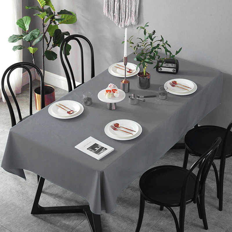 

Скатерть 8456 Time Textile 140x180 см Серый