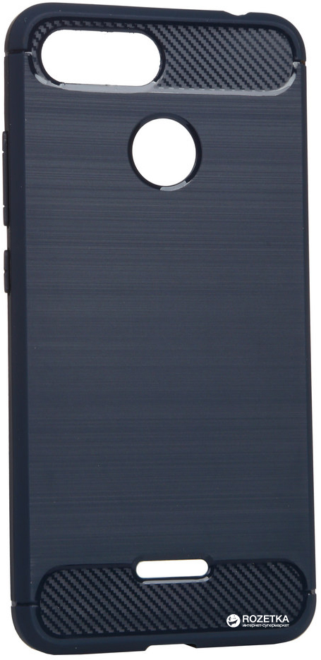 

Панель BeCover Carbon Series для Xiaomi Redmi 6 Deep Blue