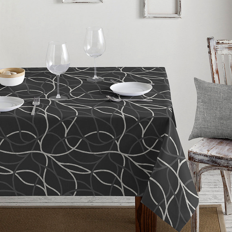 

Скатерть 7665 Time Textile 100x140 см Черный