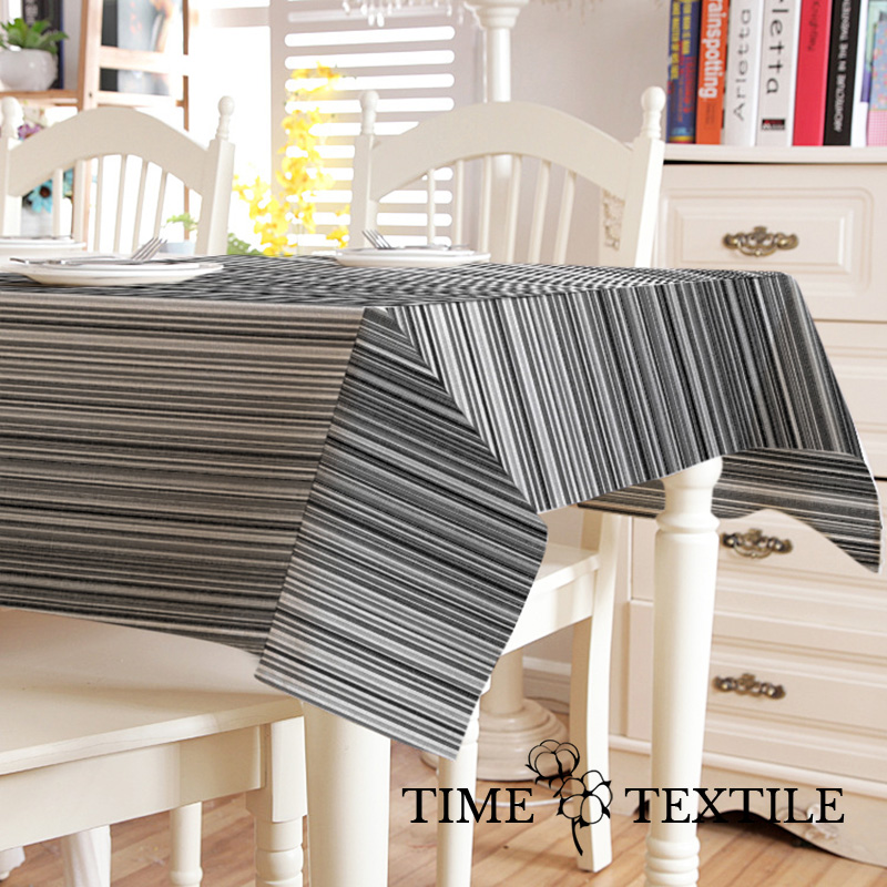 

Скатерть 8390 Time Textile 100x140 см Черно-белый