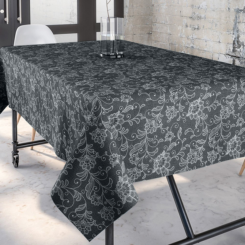 

Скатерть 7685 Time Textile 140x200 см Серый