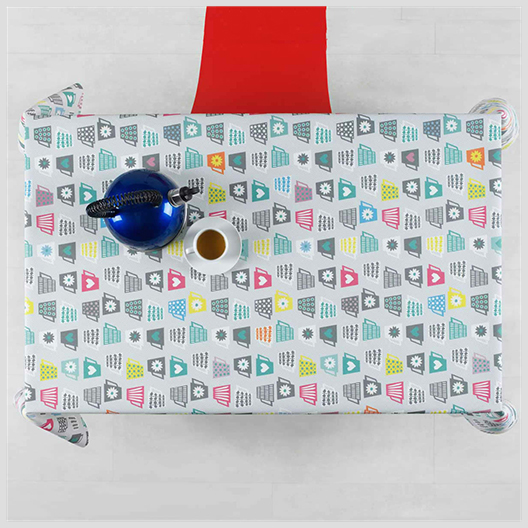 

Скатерть 7675 Time Textile 140x220 см Серый