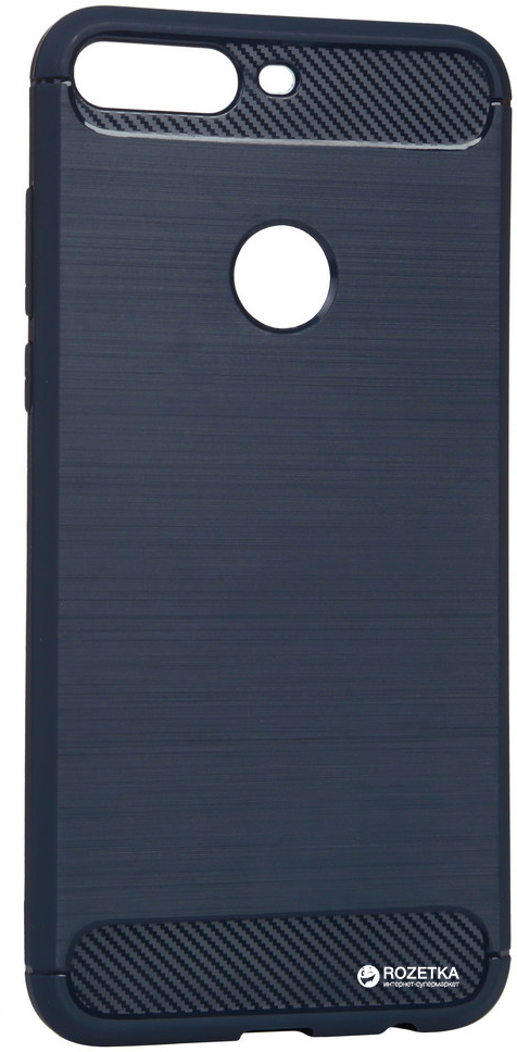 

Панель BeCover Carbon Series для Huawei Y7 Prime 2018 Deep Blue
