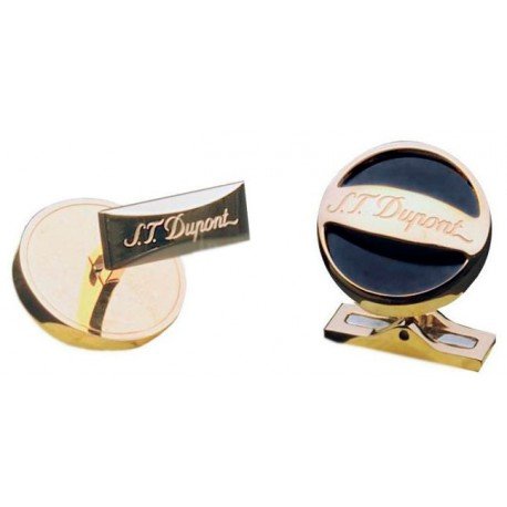 

Запонки ST Dupont Script Черн.лак GP 5791 Du5791