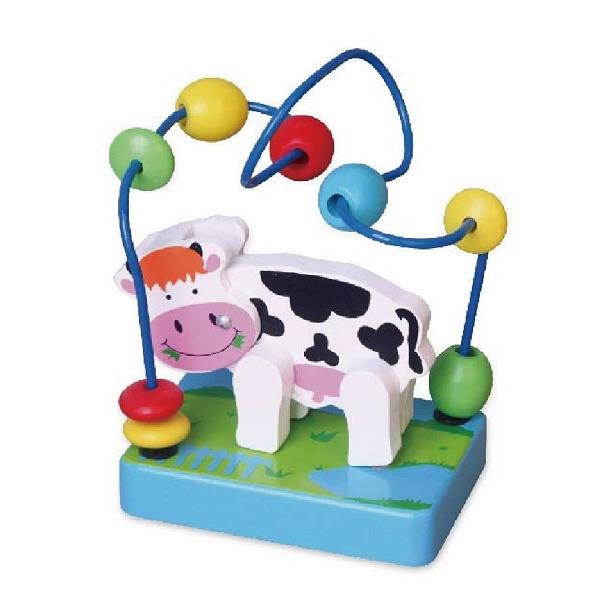 

Мини лабиринт Корова Viga Toys 10х12х17 см (igr0000729) Разноцветный
