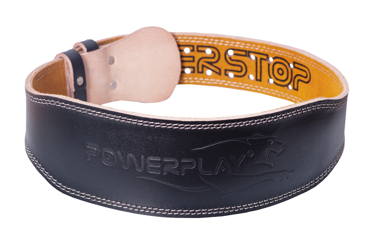 

Пояс для важкої атлетики PP-5084 PowerPlay S (fit0003412) Чорно-Жовтий