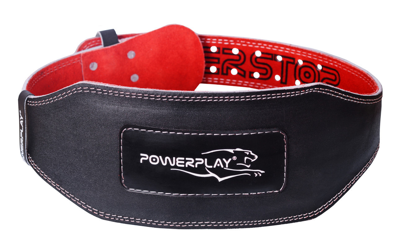 

Пояс для важкої атлетики PP-5053 PowerPlay M (fit0002976) Чорно-Червоний