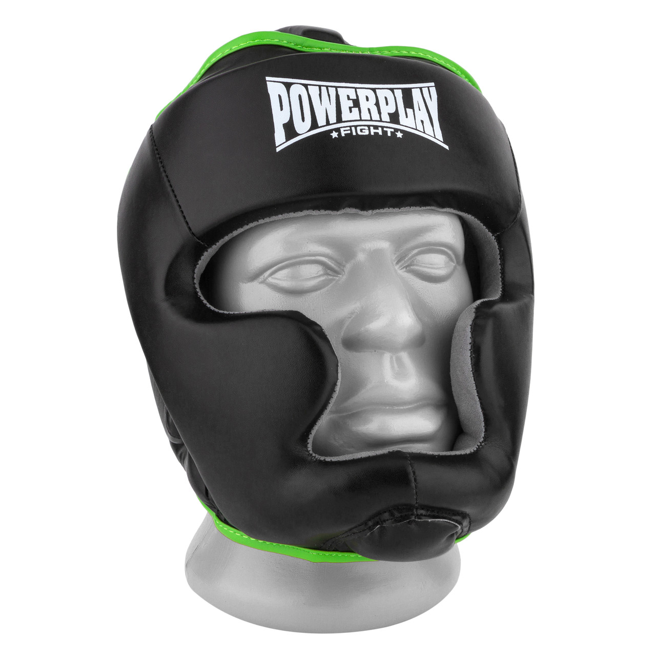 

Боксерський шолом PP-3068 PowerPlay M (fit0003183) Чорно-зелений