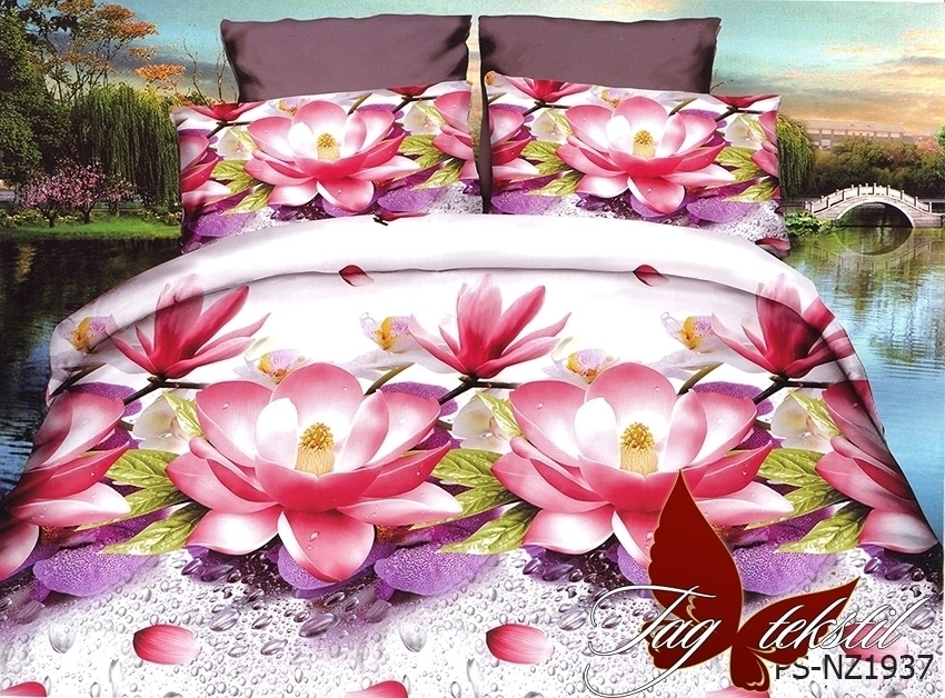 

Комплект постельного белья PS-NZ1937 ТМ TAG 200x215 см