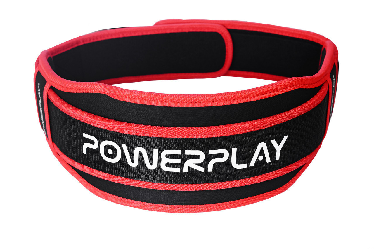 

Пояс для важкої атлетики PP-5545 PowerPlay XL (fit0003216) Чорно-Червоний