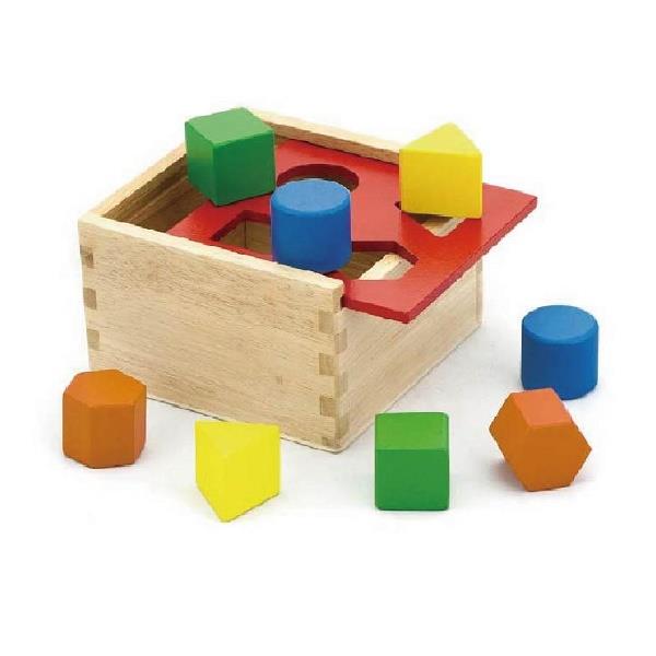 

Сортер Формы Viga Toys 13х13х8 см (igr0000884) Разноцветный