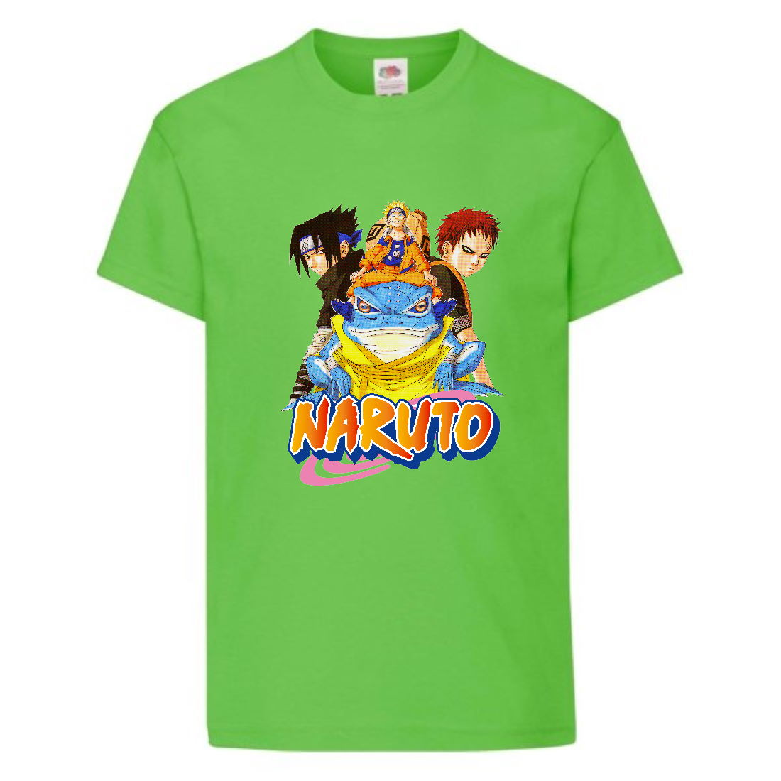 

Футболка детская Наруто 001 (Naruto) светлозеленая (NAR lgrn 001) 164 см