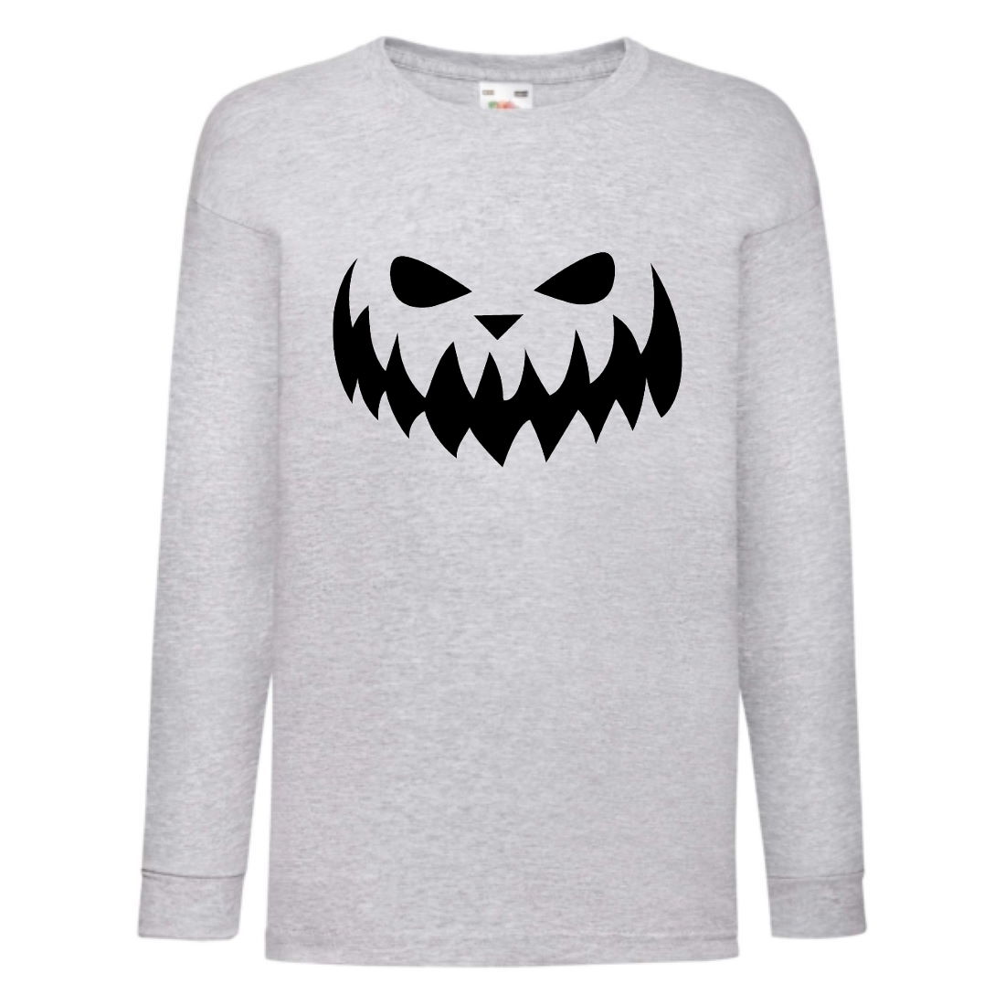 

Лонгслив реглан Хелловин 0007 (Halloween) серый (HAL gr 0007) 140 см