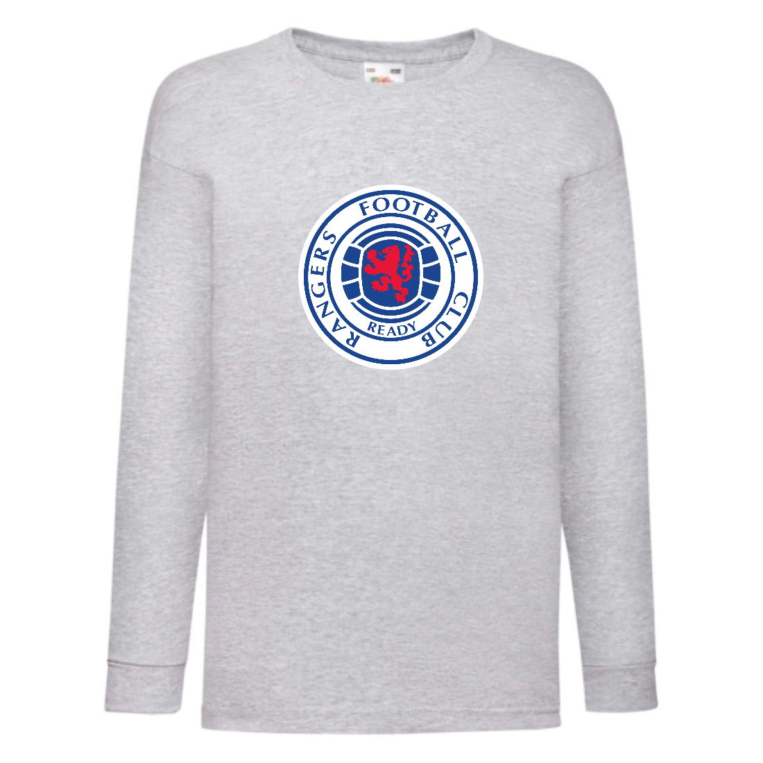 

Лонгслив реглан Футбольный клуб Рейнджеры (Rangers) серый (FOOT gr 02) 128 см