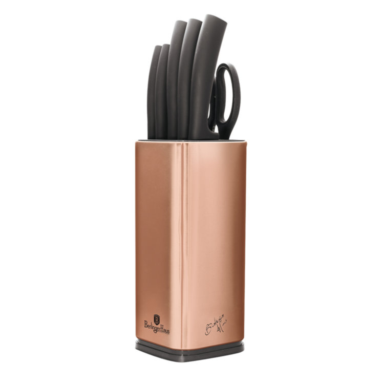 

Набор ножей 7 предметов Berlinger Haus Metallic Line Rose Gold Edition BH-2401