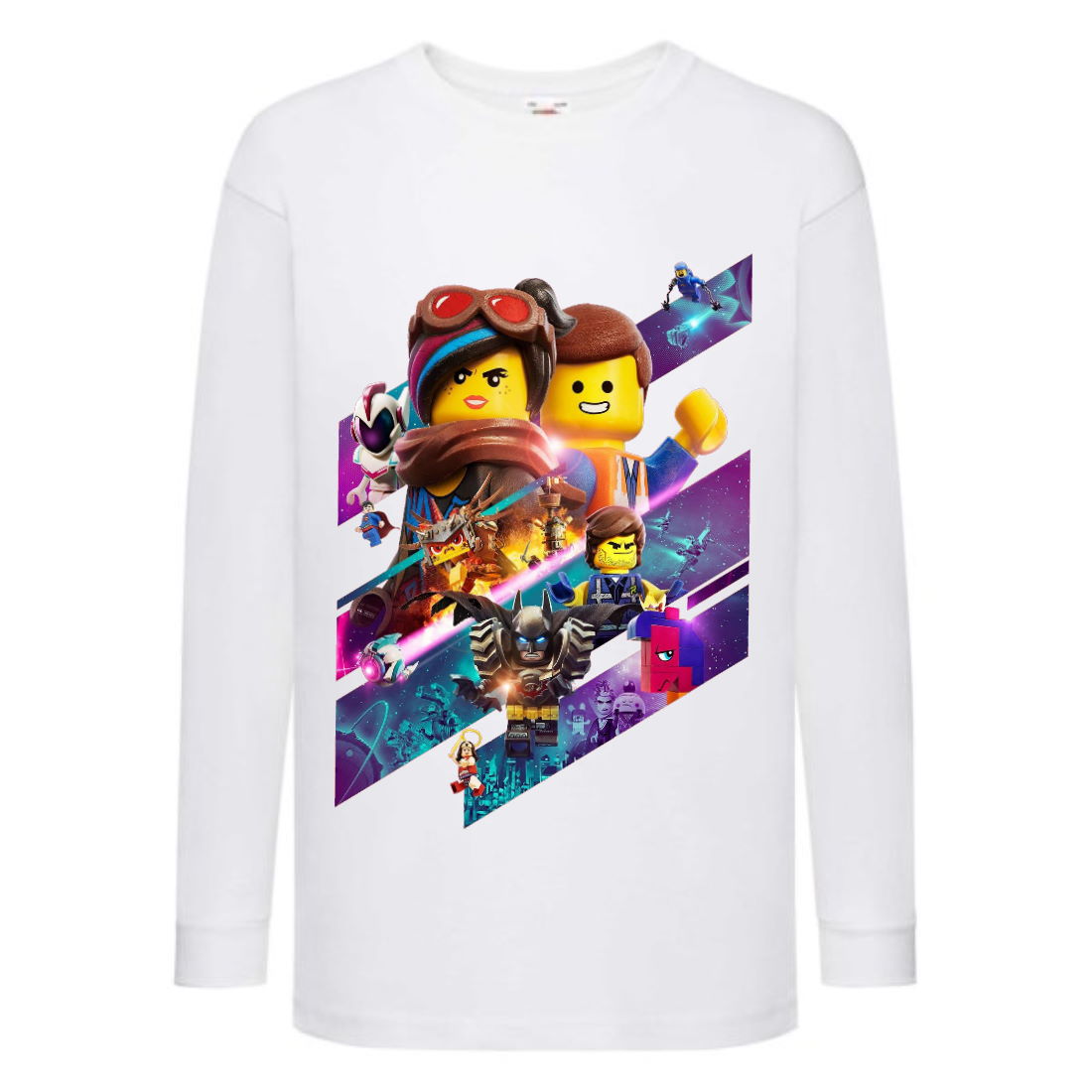 

Лонгслив реглан Лего 003 (LEGO) белый (LEGO wh 003) 116 см