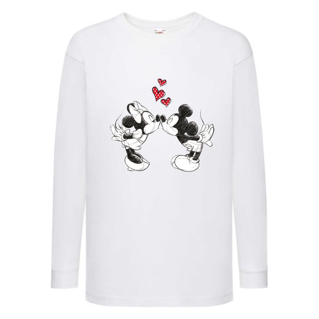 

Лонгслив реглан Микки Маус 007 (Mickey Mouse) белый (MMS wh 007) 140 см