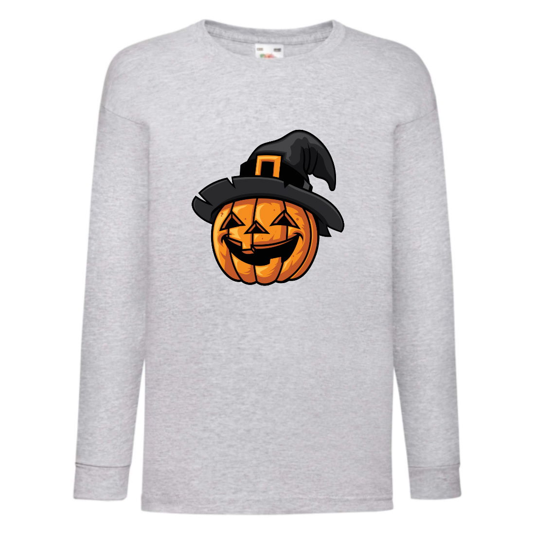 

Лонгслив реглан Хелловин 0003 (Halloween) серый (HAL gr 0003) 140 см