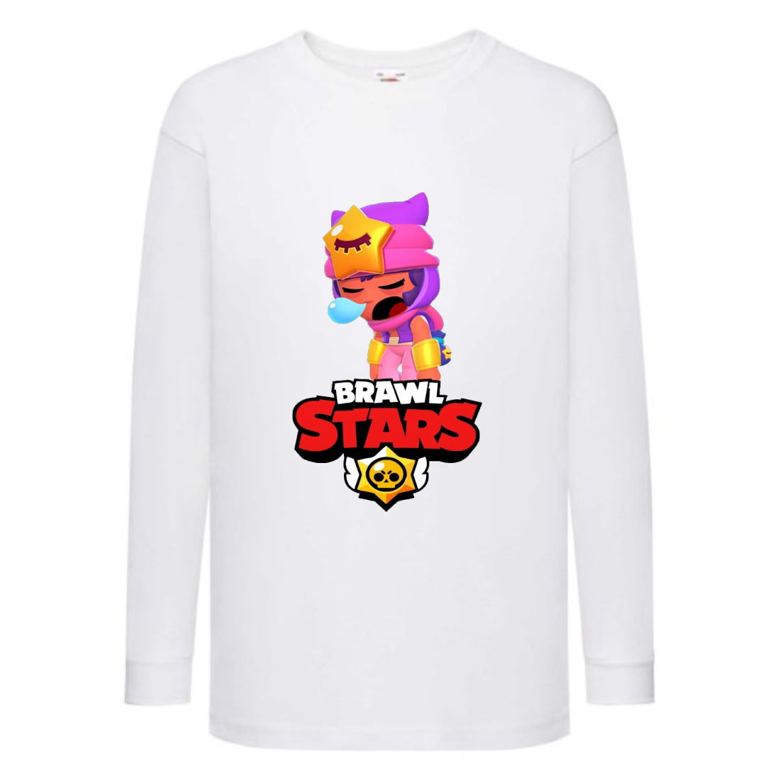 

Лонгслив реглан Бравл Старс Сэнди (Brawl Stars) белая (BRST wh 05) 140 см