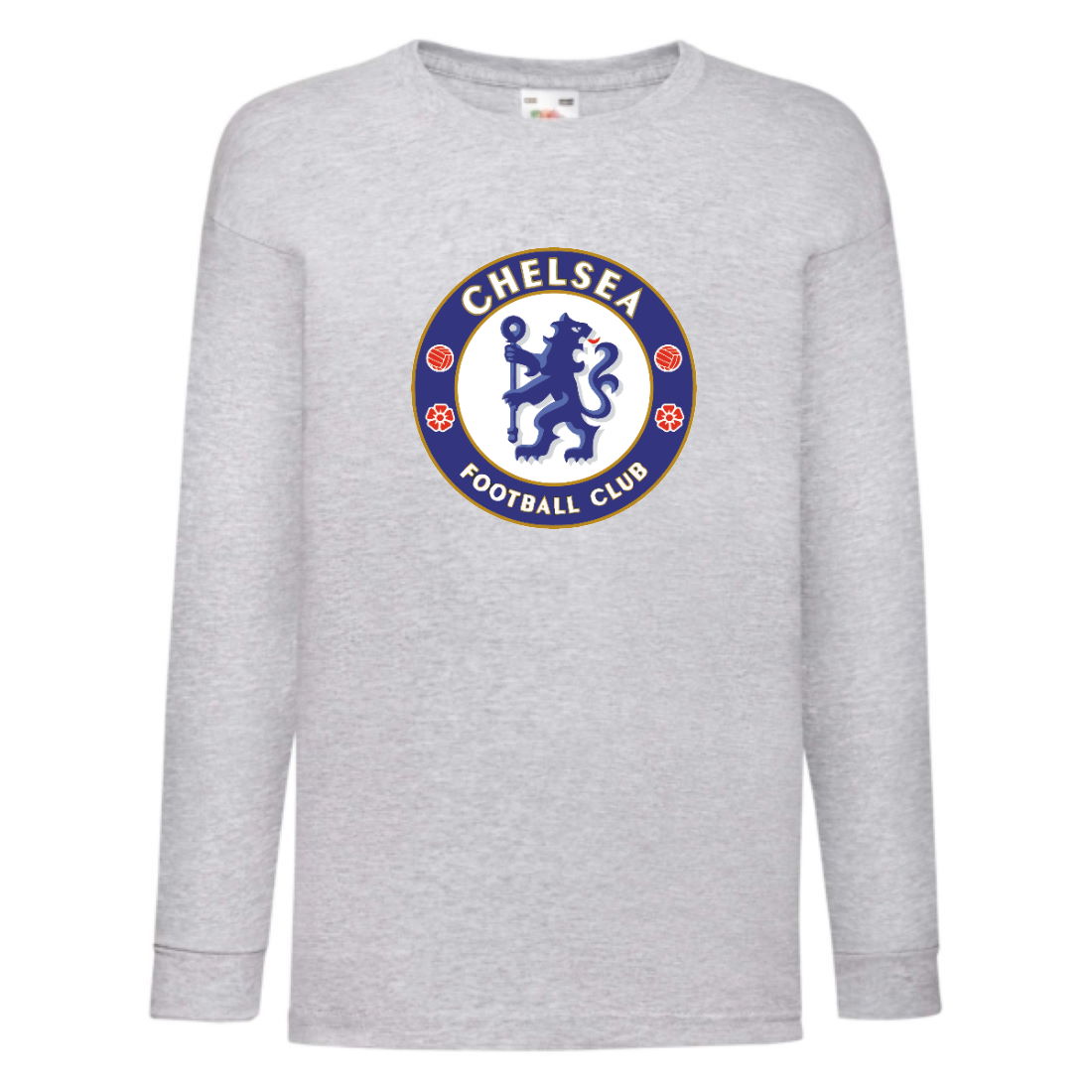 

Лонгслив реглан Футбольный клуб Челси (Chelsea) серый (FOOT gr 003) 116 см