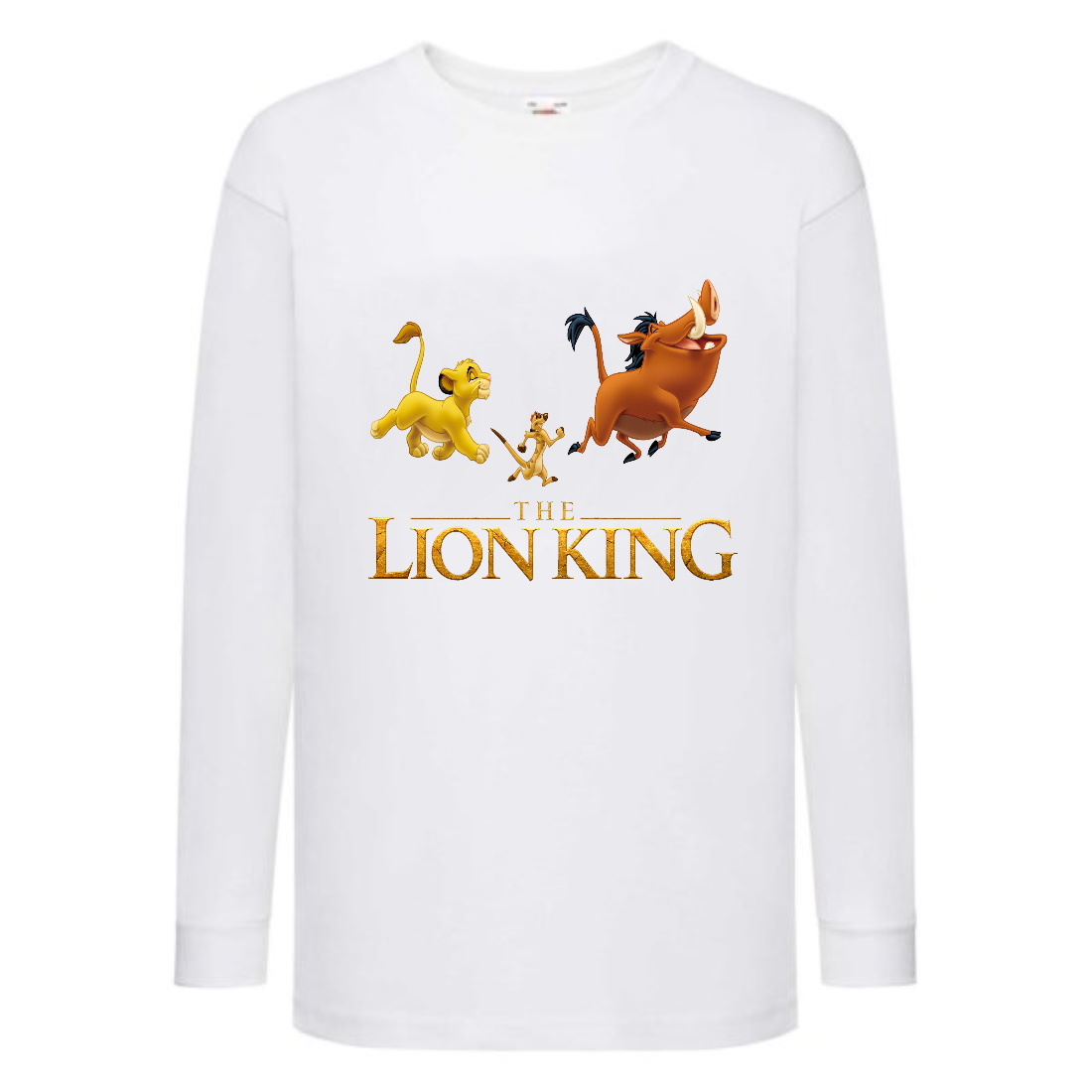 

Лонгслив реглан Король Лев 5 (Lion King) белый (LK wh 005) 116 см