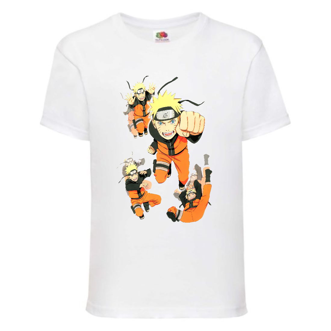 

Футболка детская Наруто 005 (Naruto) белая (NAR wh 005) 140 см
