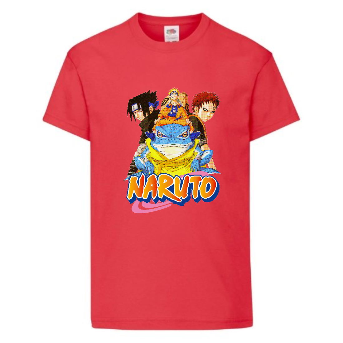 

Футболка детская Наруто 001 (Naruto) красная (NAR rd 001) 140 см