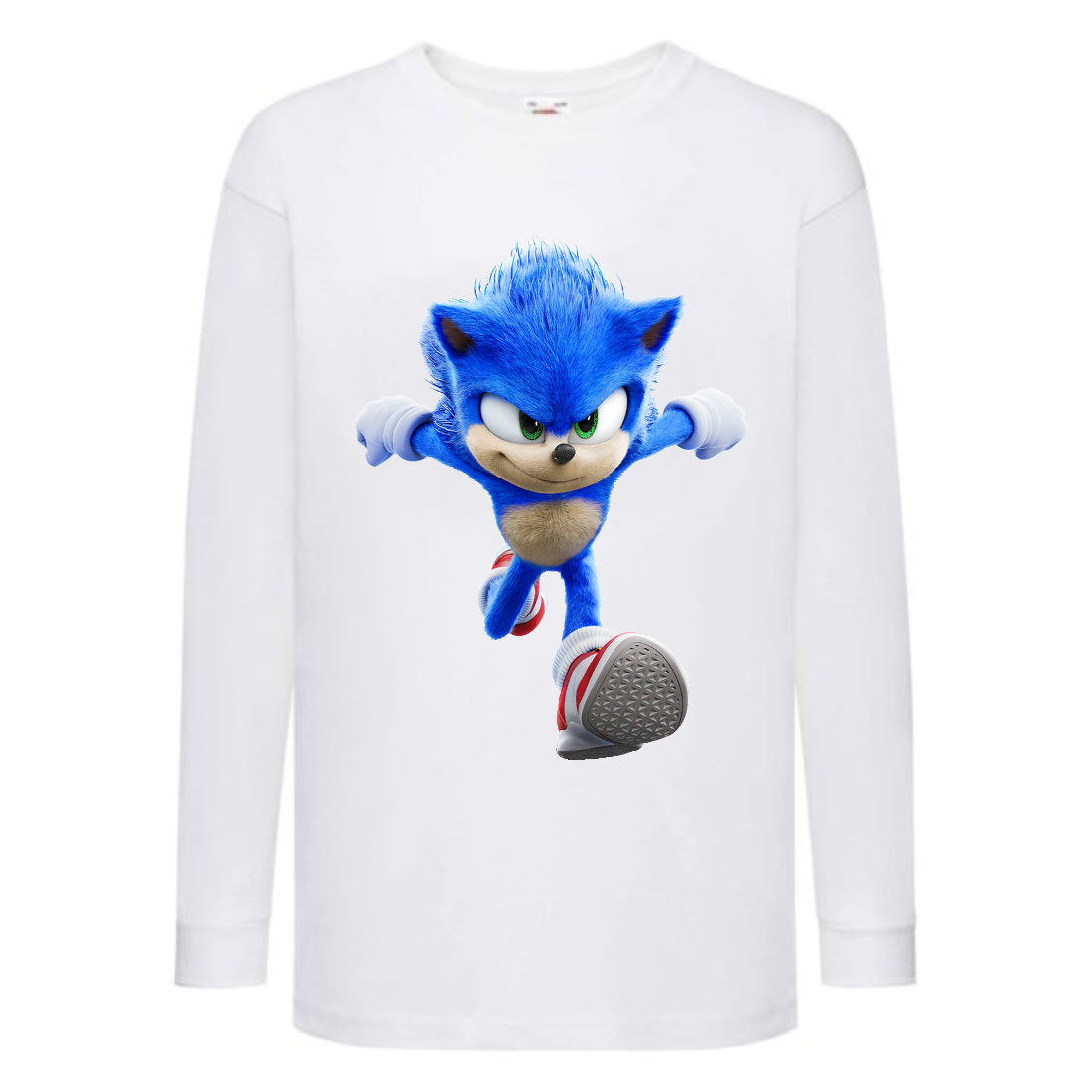 

Лонгслив реглан Соник (Sonic) белая (SC wh 001) 128 см
