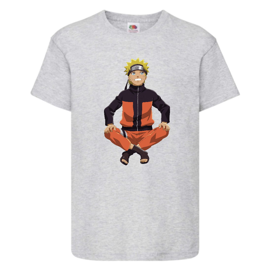 

Футболка детская Наруто 033 (Naruto) серая (NAR gry 033) 116 см