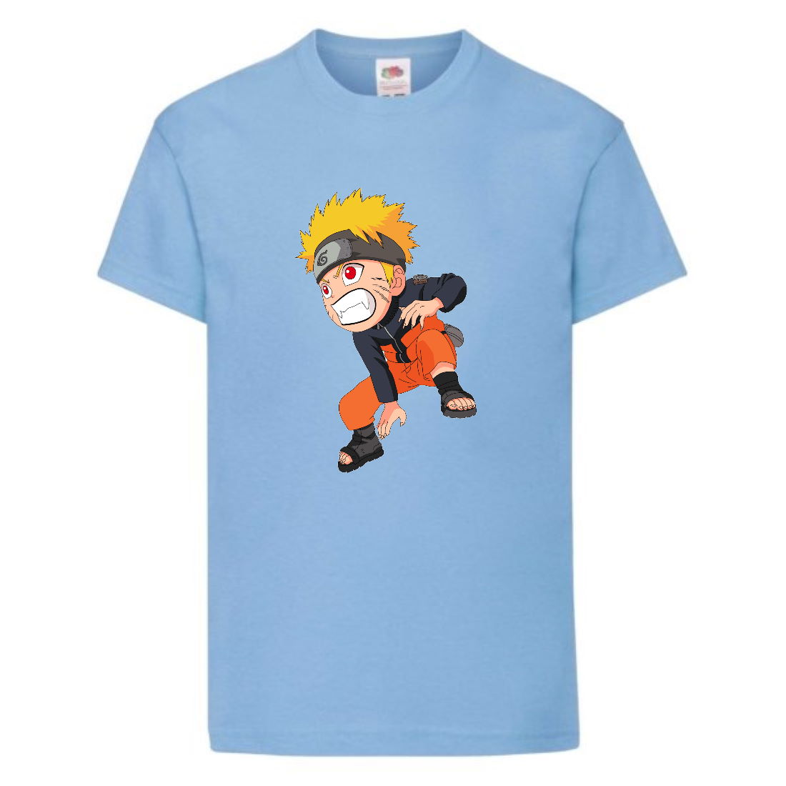 

Футболка детская Наруто 029 (Naruto) светлоголубая (NAR llbl 029) 116 см
